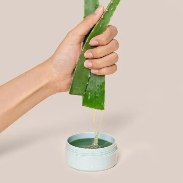 aloe vera et poches sous les yeux