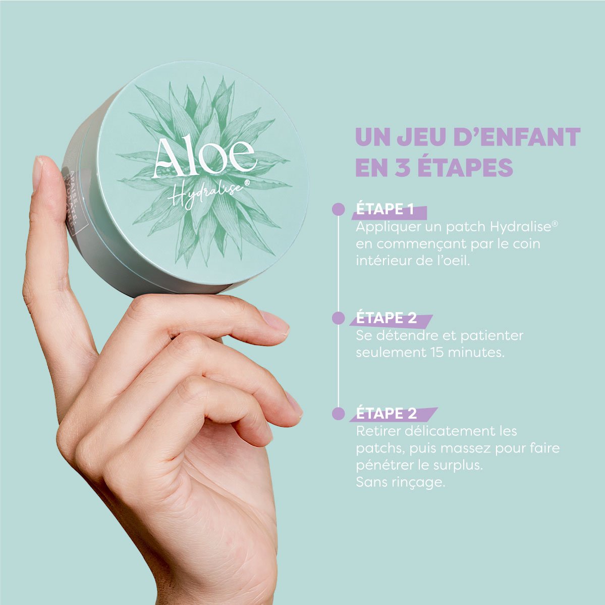 Hydralise - Patchs anti-cernes