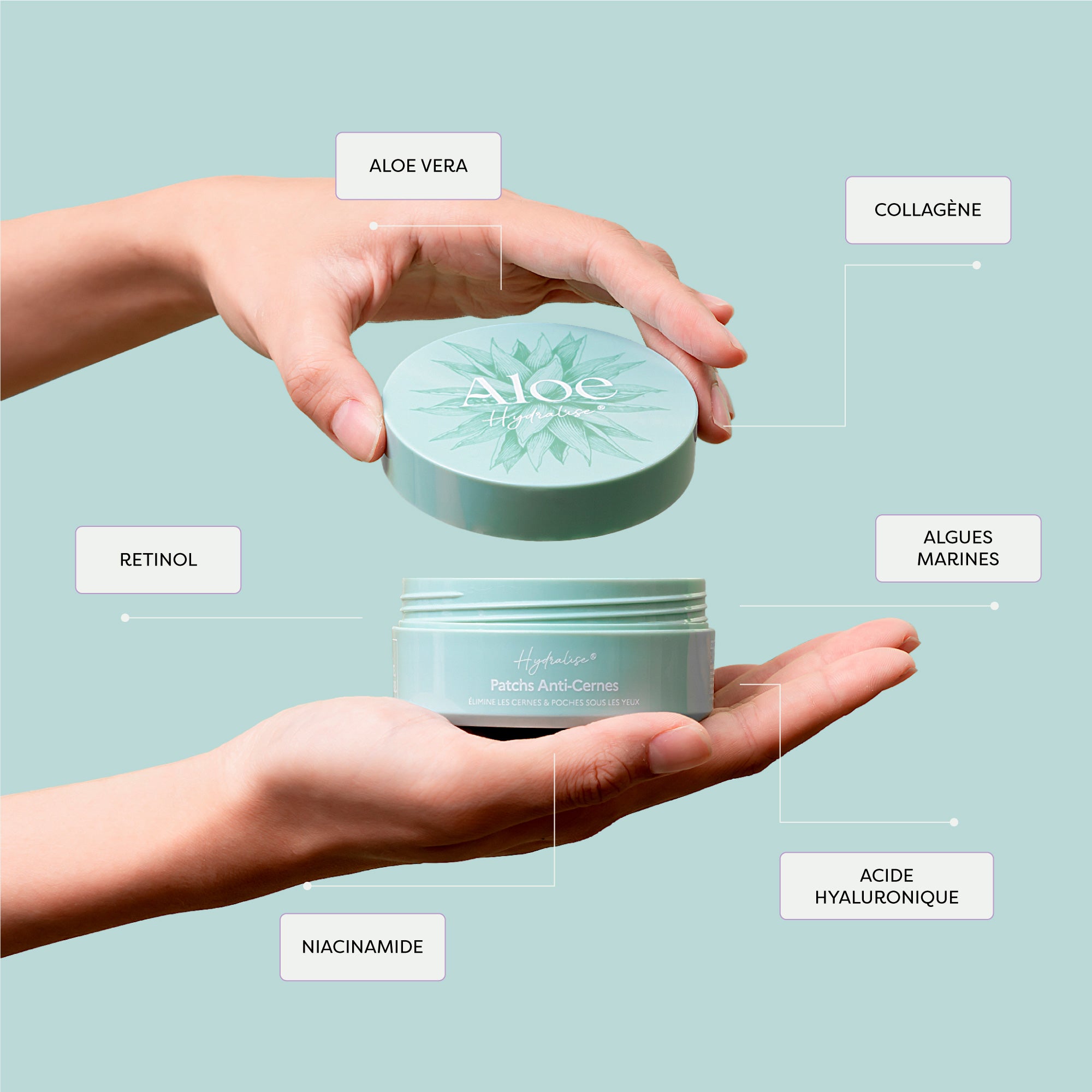Hydralise - Patchs anti-cernes