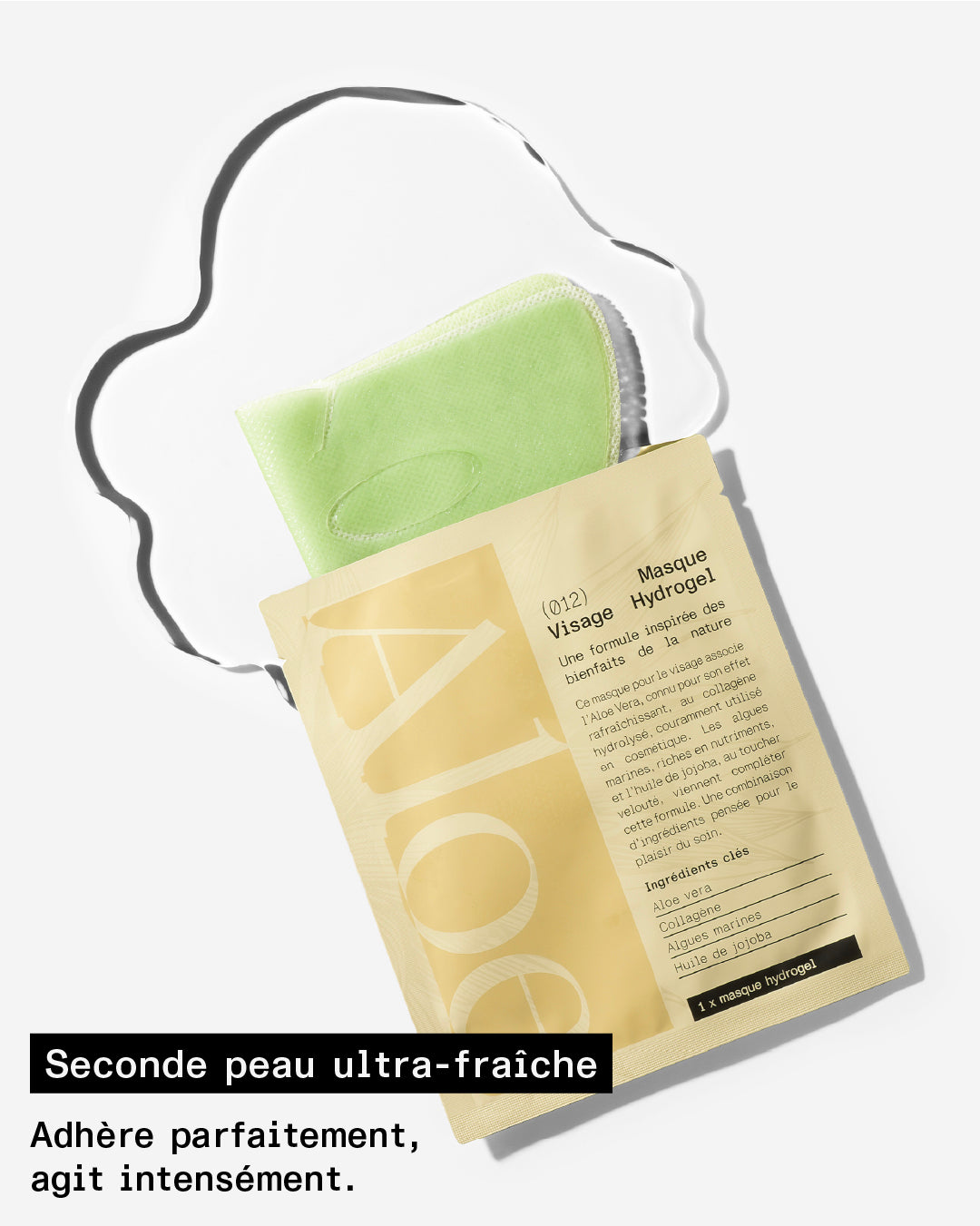 10 masques + Pot de patchs offert