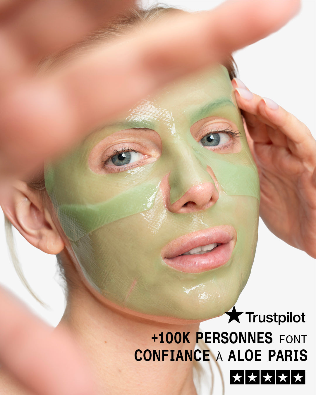 10 masques + Pot de patchs offert