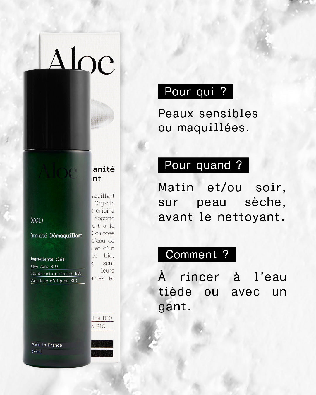 001 - Granité Démaquillant