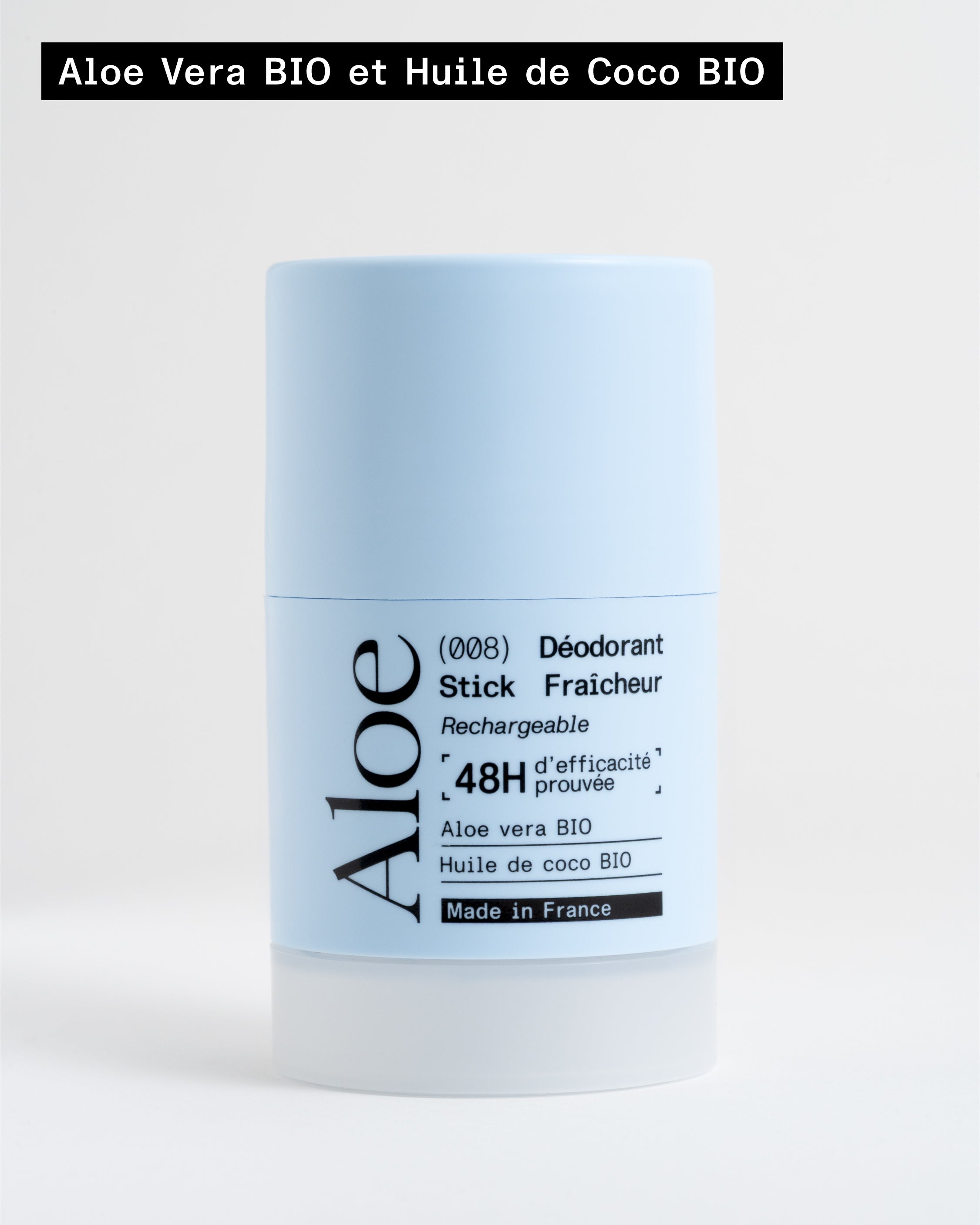 Déodorant Stick Fraicheur BIO - Rechargeable - 100% naturel