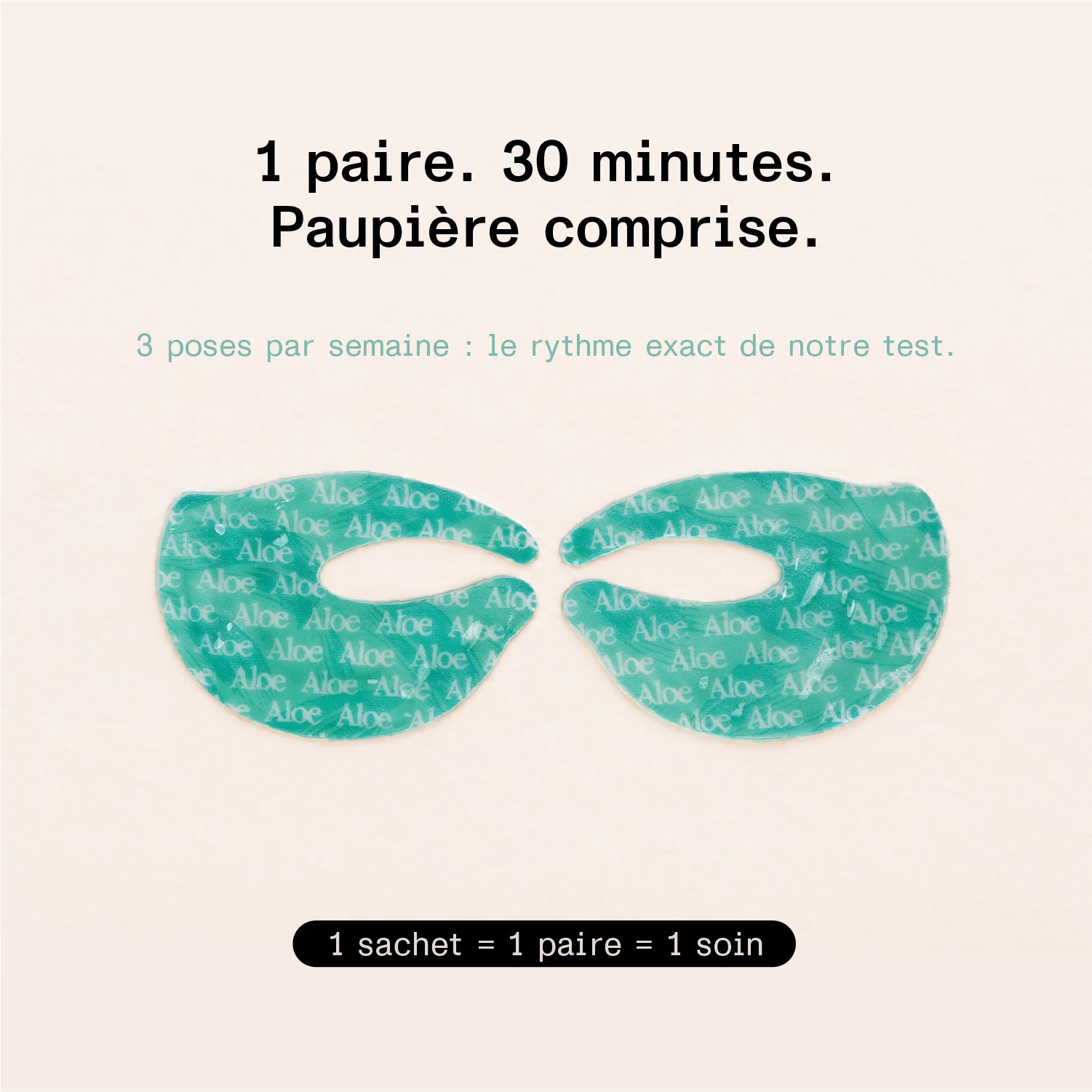 Patchs contour yeux liftants