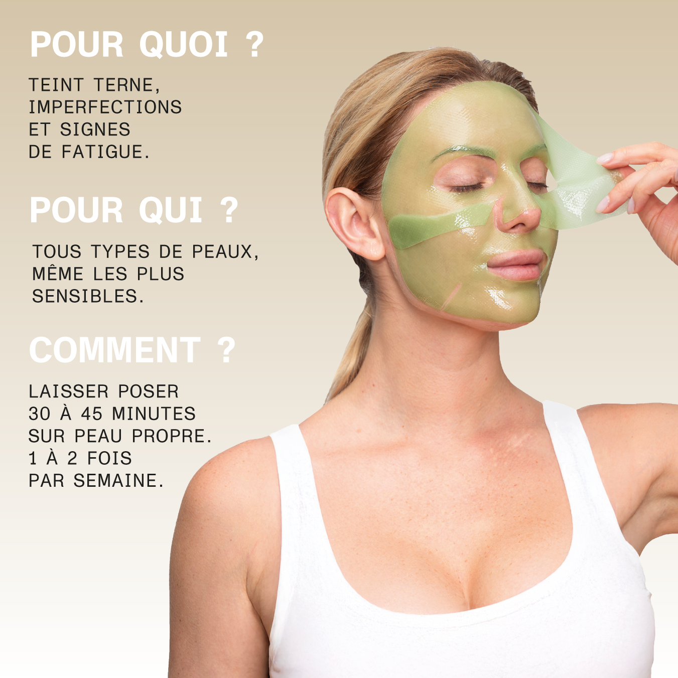 Masque Visage Hydrogel