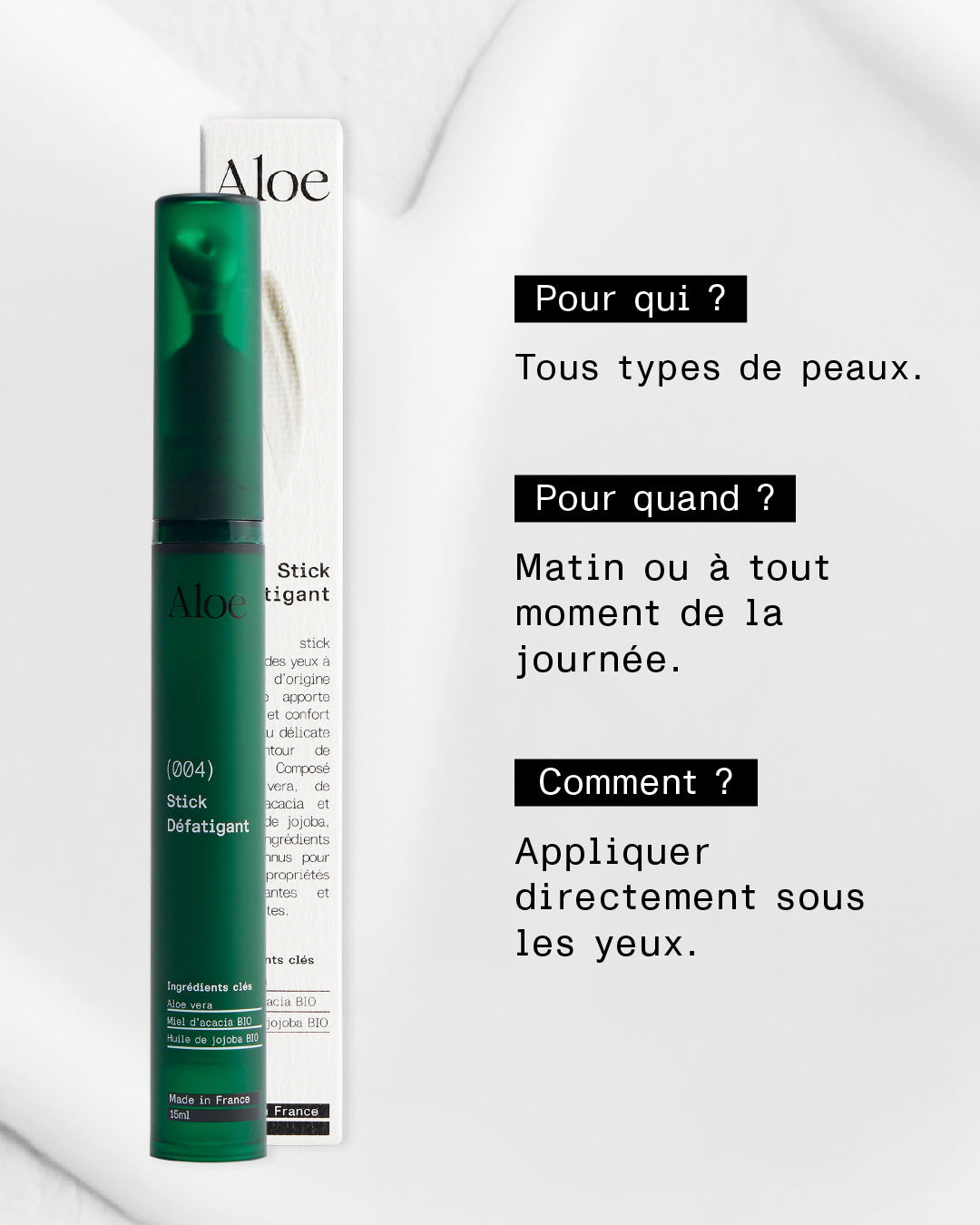 004 - Stick Défatigant - Offert