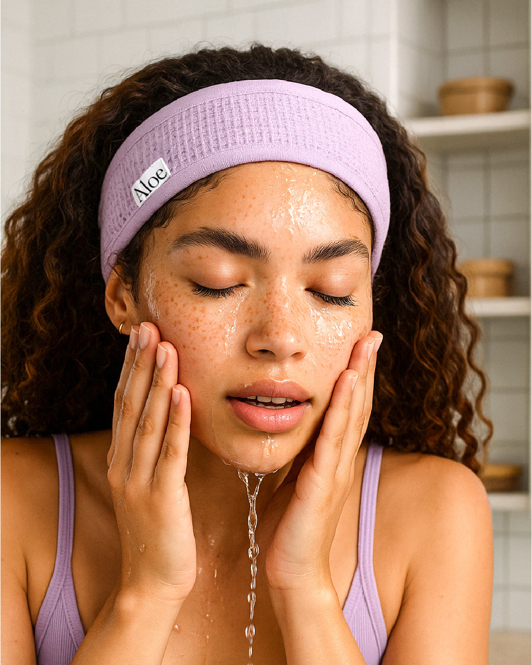 1 Bandeau Ajustable Aloe Paris - Lavable & ultra doux