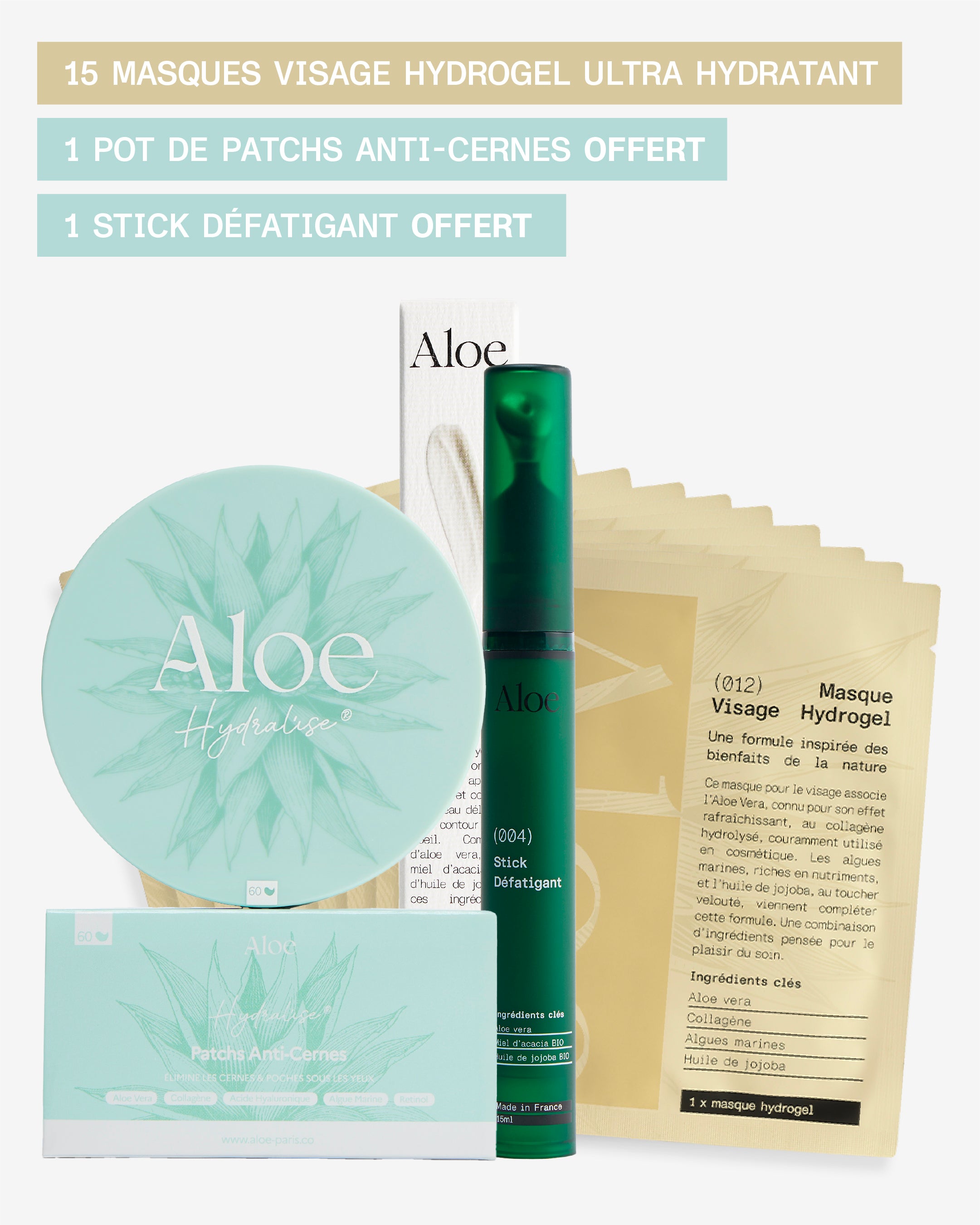 Masque Visage Hydrogel