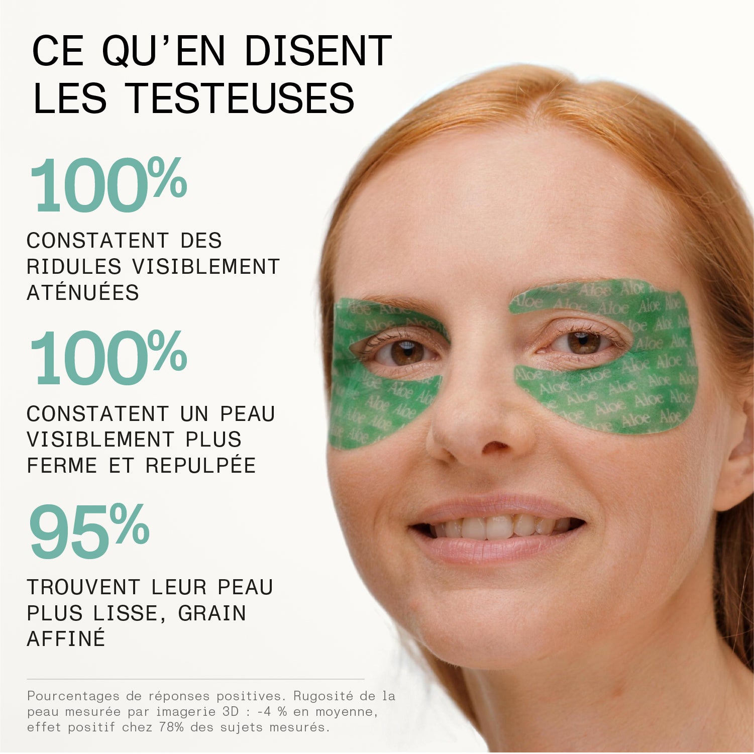 Patchs contour yeux liftants
