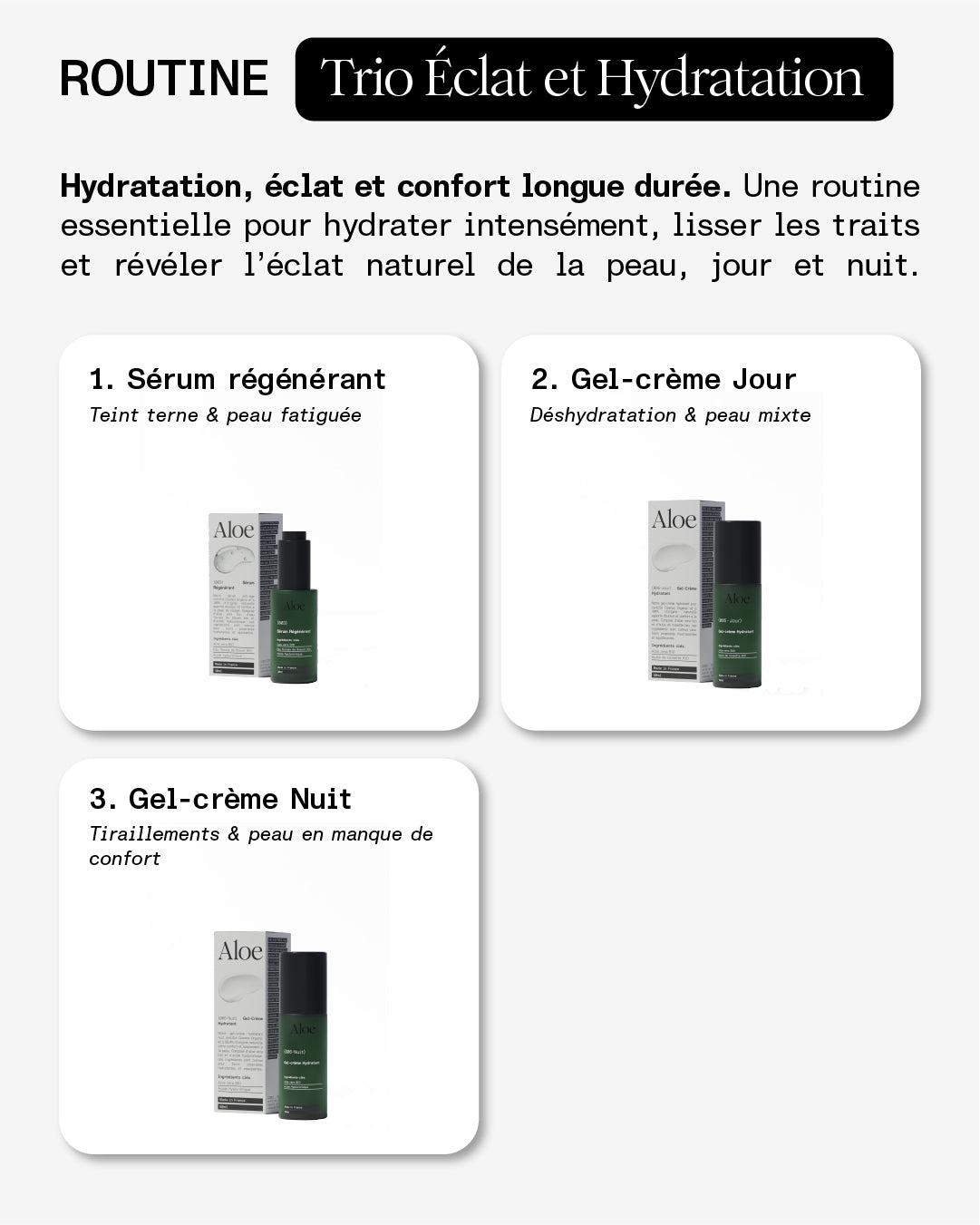 Trio Éclat & Hydratation